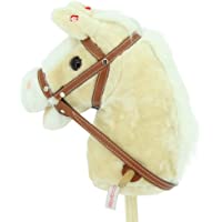 Los mejores  - Sweety Toys- Caballo de Enchufe- Color champán (5055)